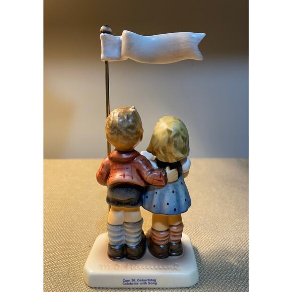 Goebel Hummel Figurine, 5 7/8” Tall, “Celebrate With Song", 790, TMK-7 in Box - Picture 5 of 8